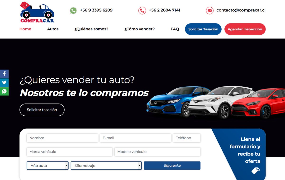 automotoras en Santiago