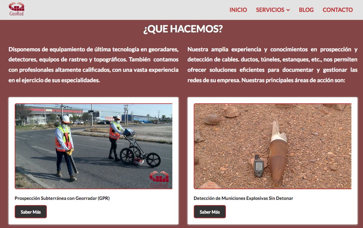 Prospección subterránea