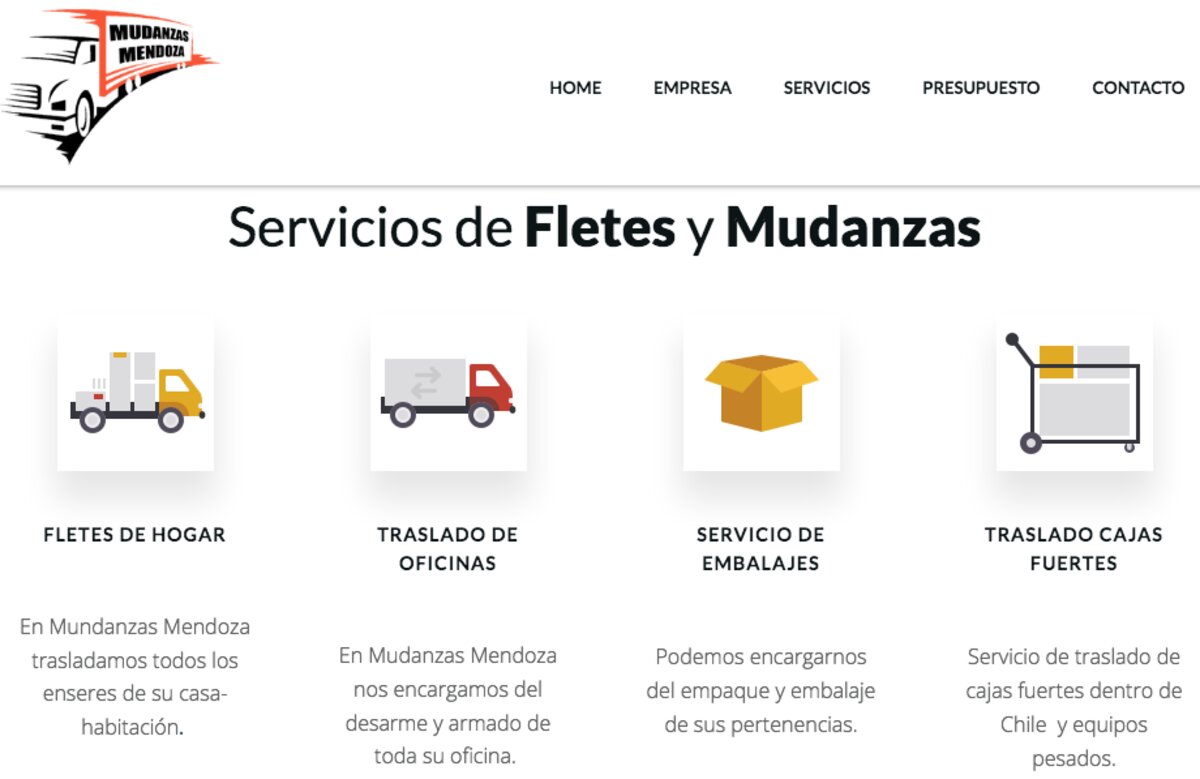 Mudanzas en Las Condes