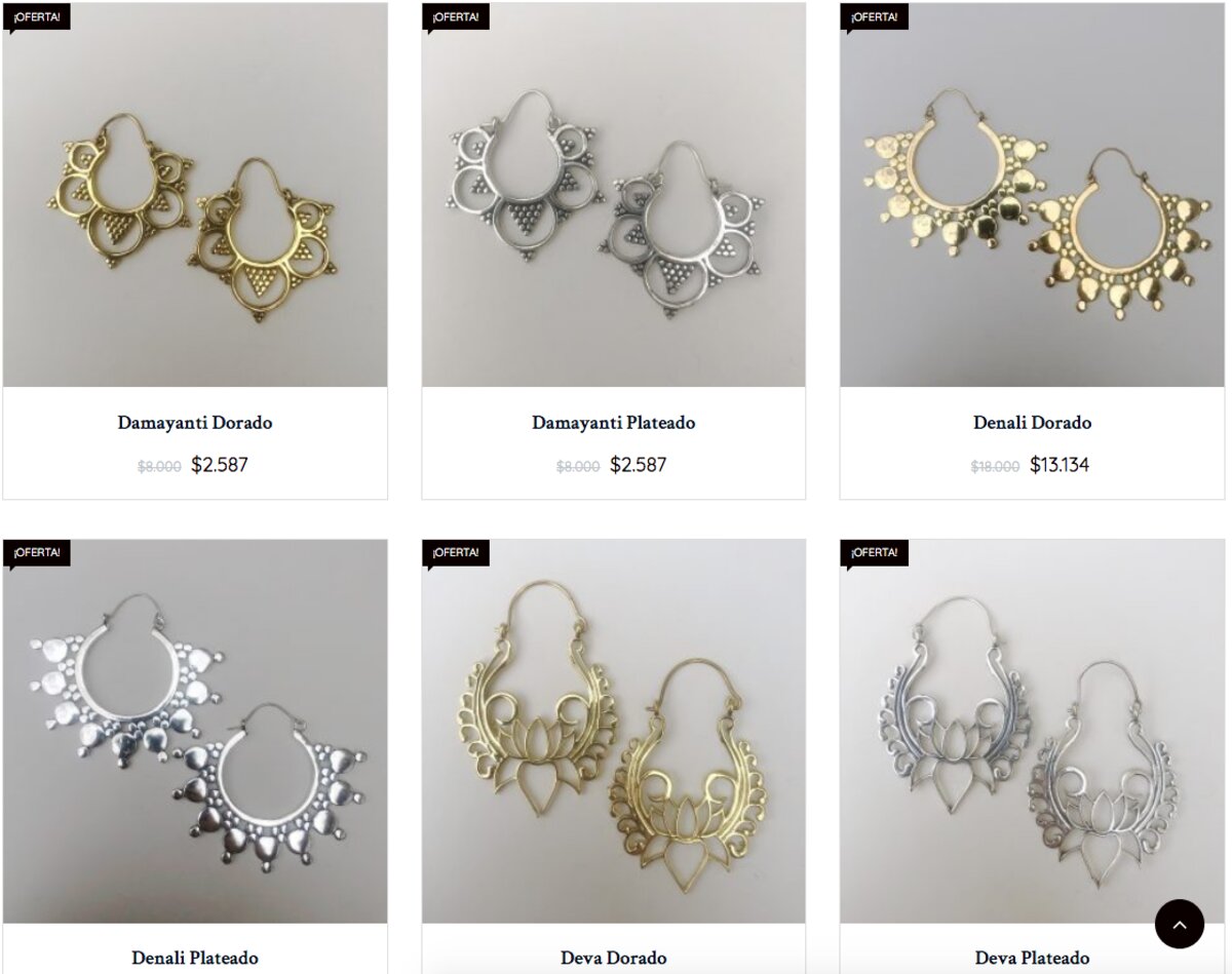 Joyas de bronce en chile