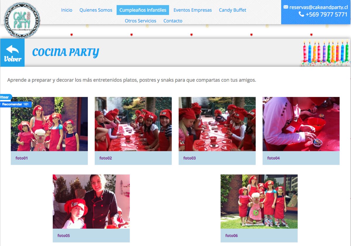 cumpleaños infantiles en chile