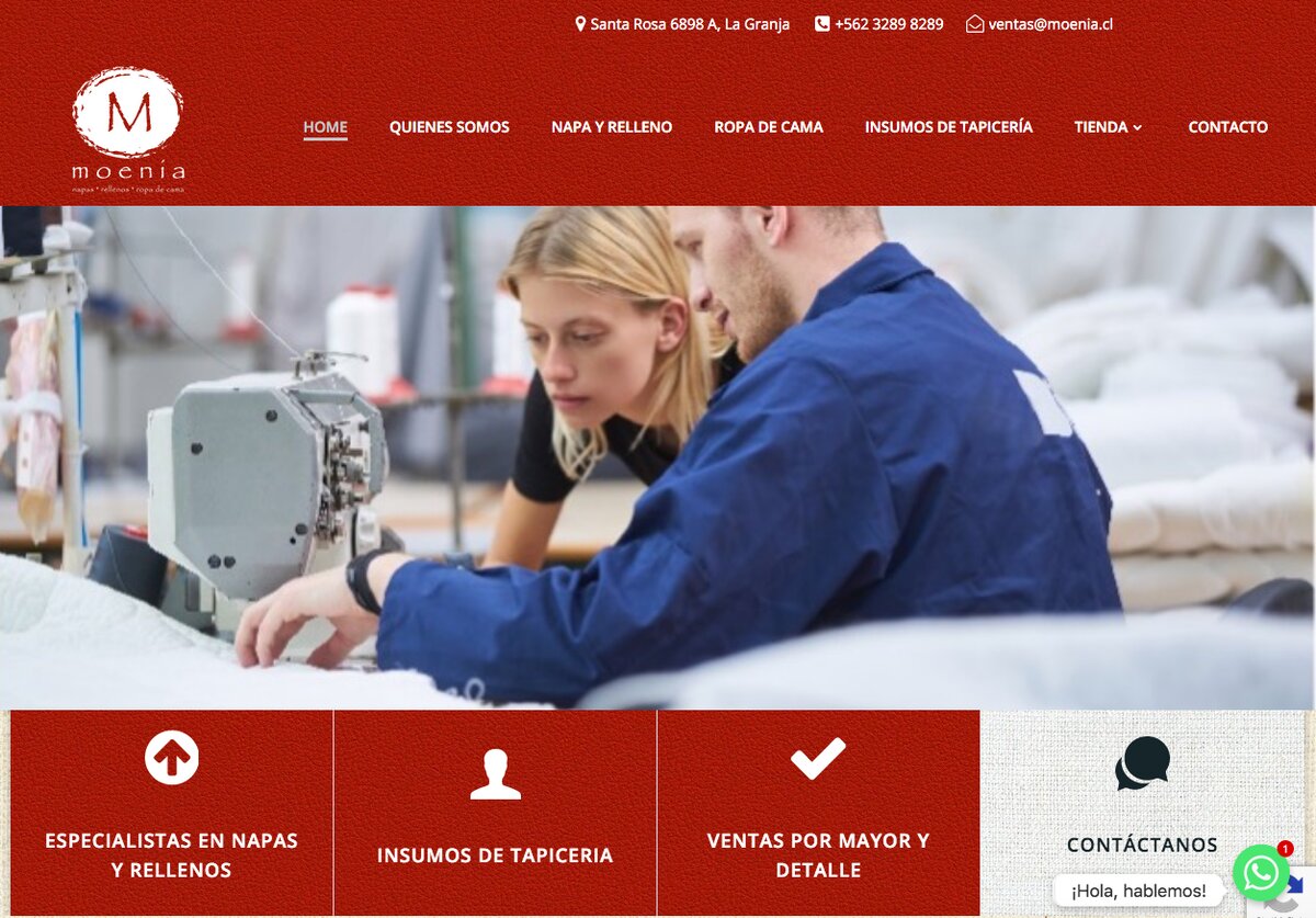 Venta de ropa de cama