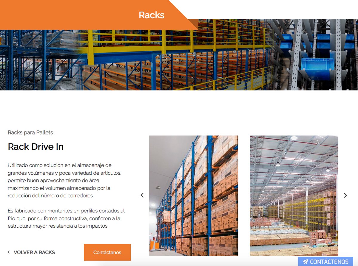 Rack Selectivo en chile