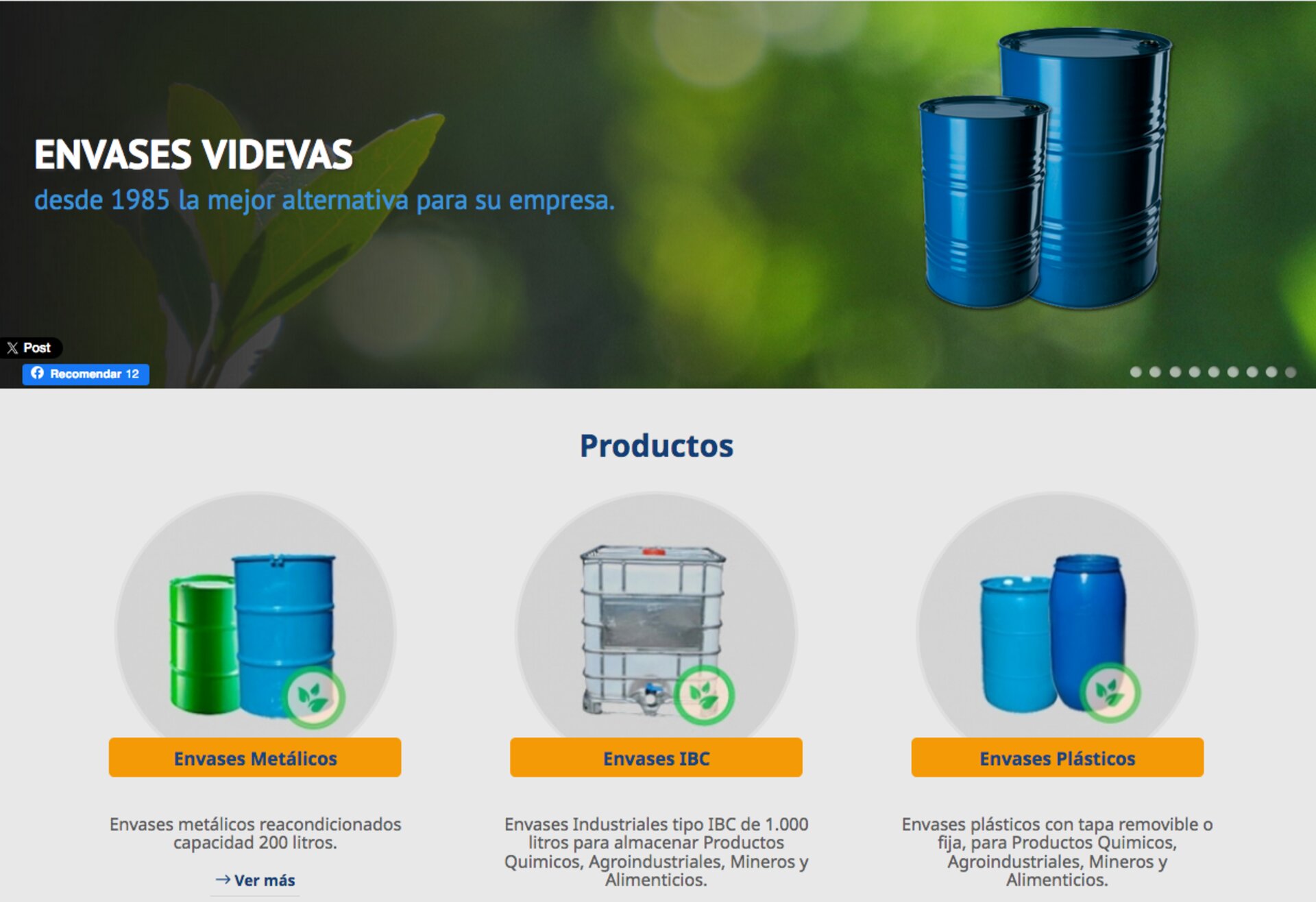 Compra y venta de tambores usados en la RM