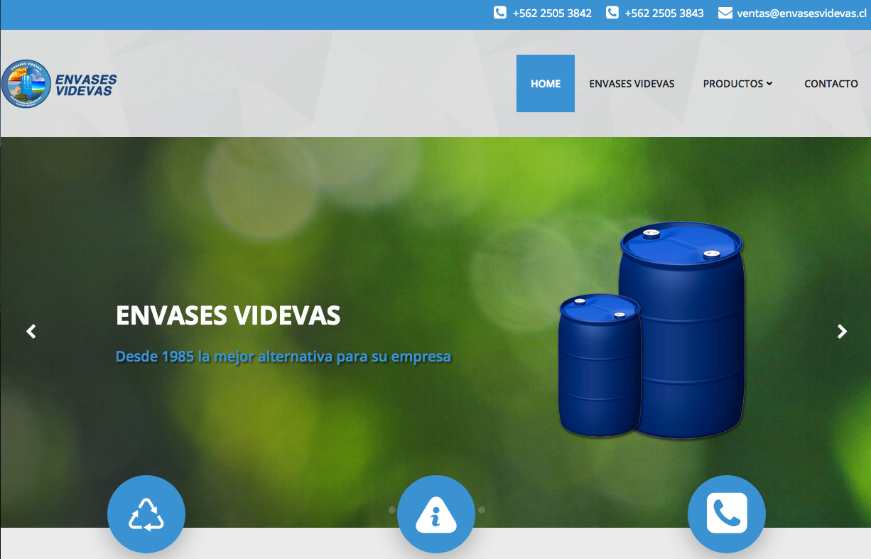 Tambores reacondicionados en santiago