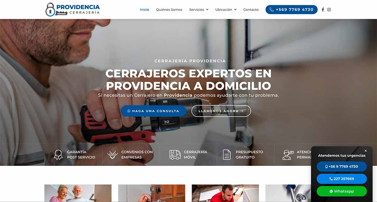 Cerrajero Providencia