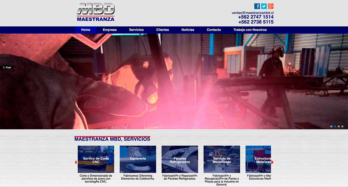 Maestranza para servicios metalmecánicos